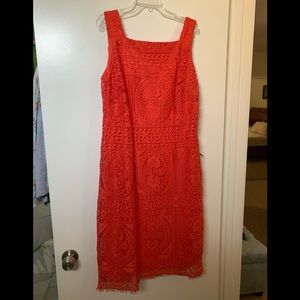 London times coral dress size 14 NWT